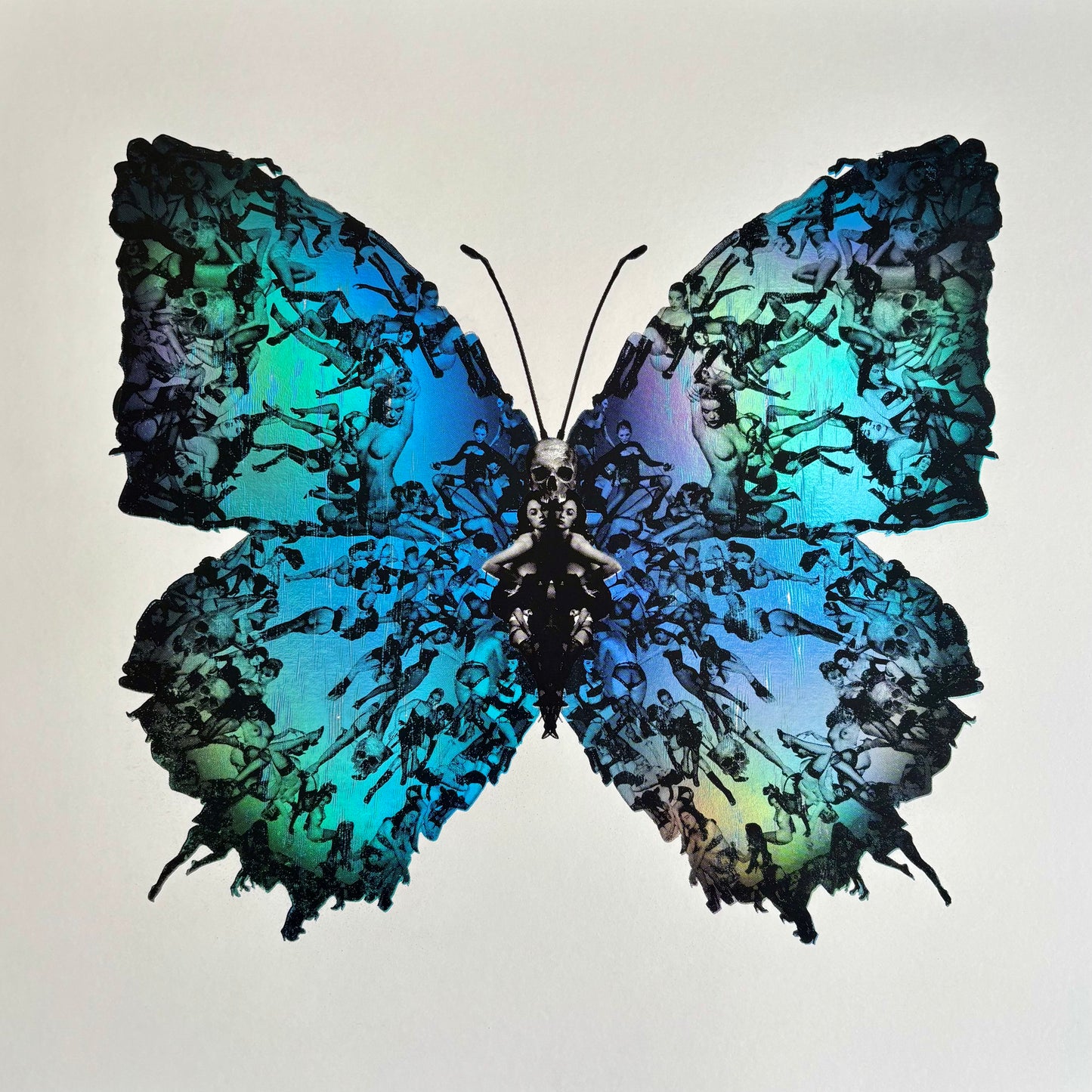 Deliverance Holographic Blue Foil ( imperfect)