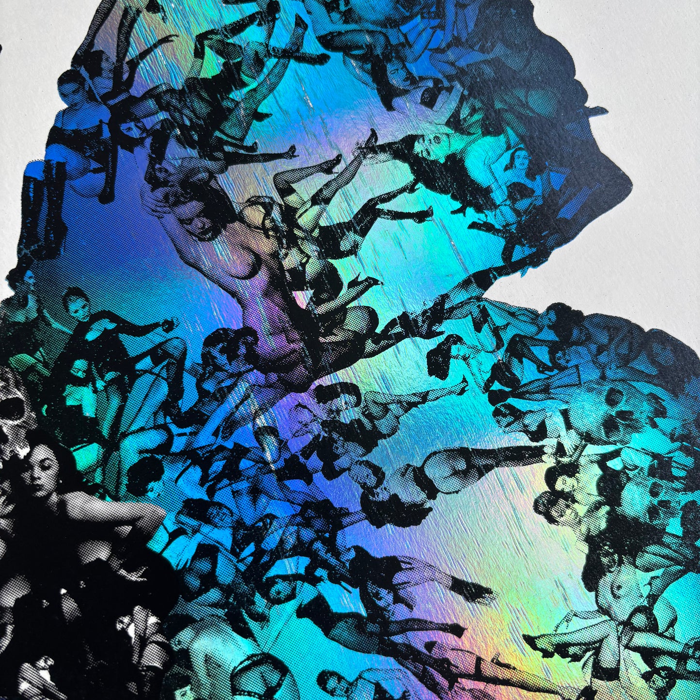 Deliverance Holographic Blue Foil ( imperfect)