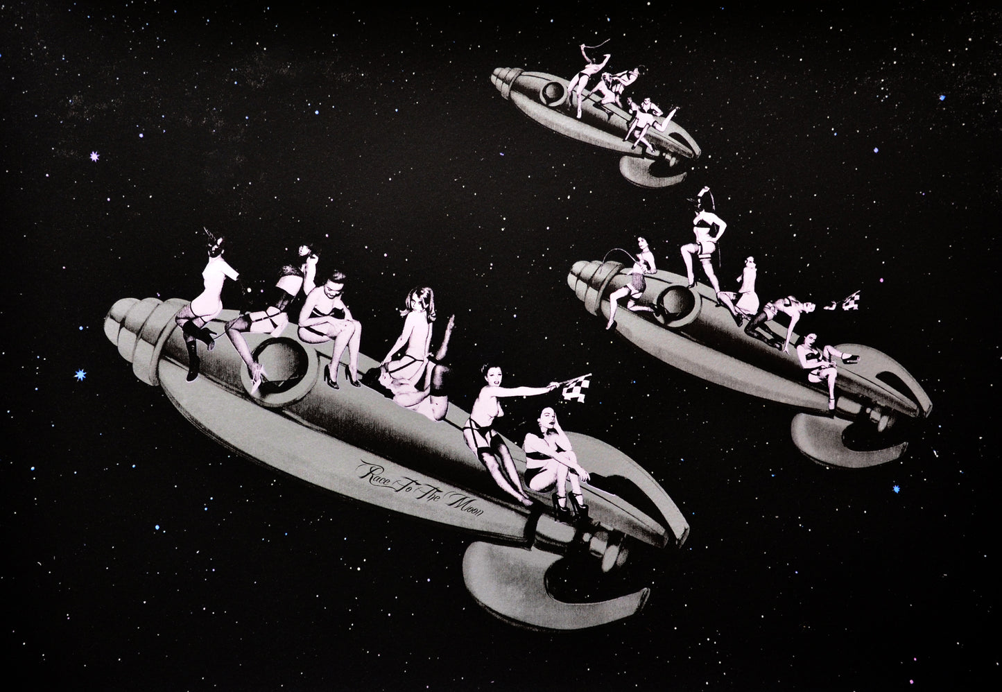 Race To The Moon Artist Proof