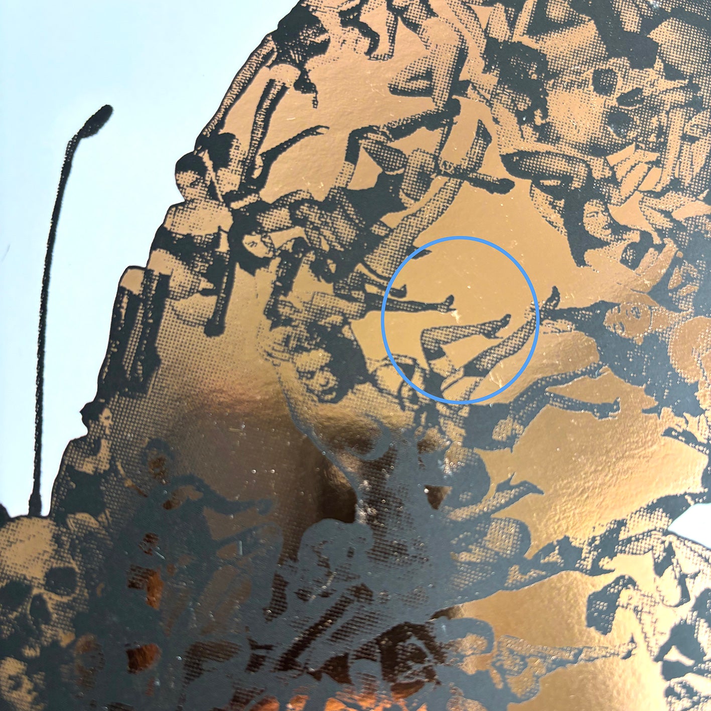 Deliverance Mini Foil prints with slight flaw