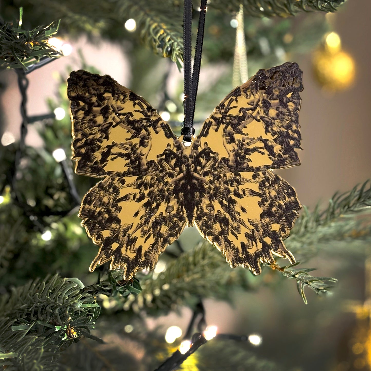 Deliverance Gold Mirror Ornament