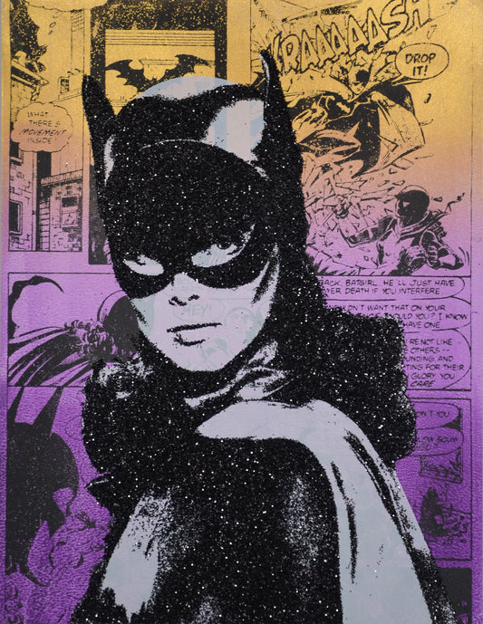 Batgirl Glitter Original #6