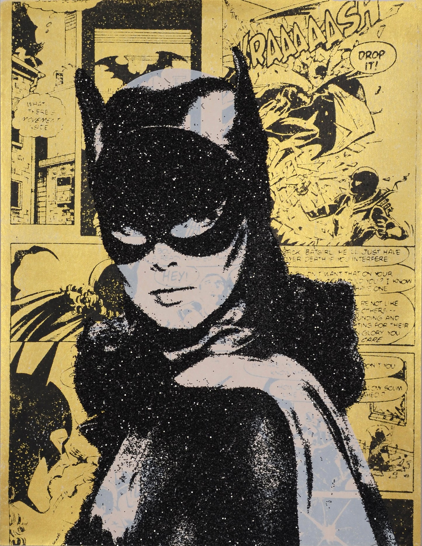 Batgirl Glitter Original #2