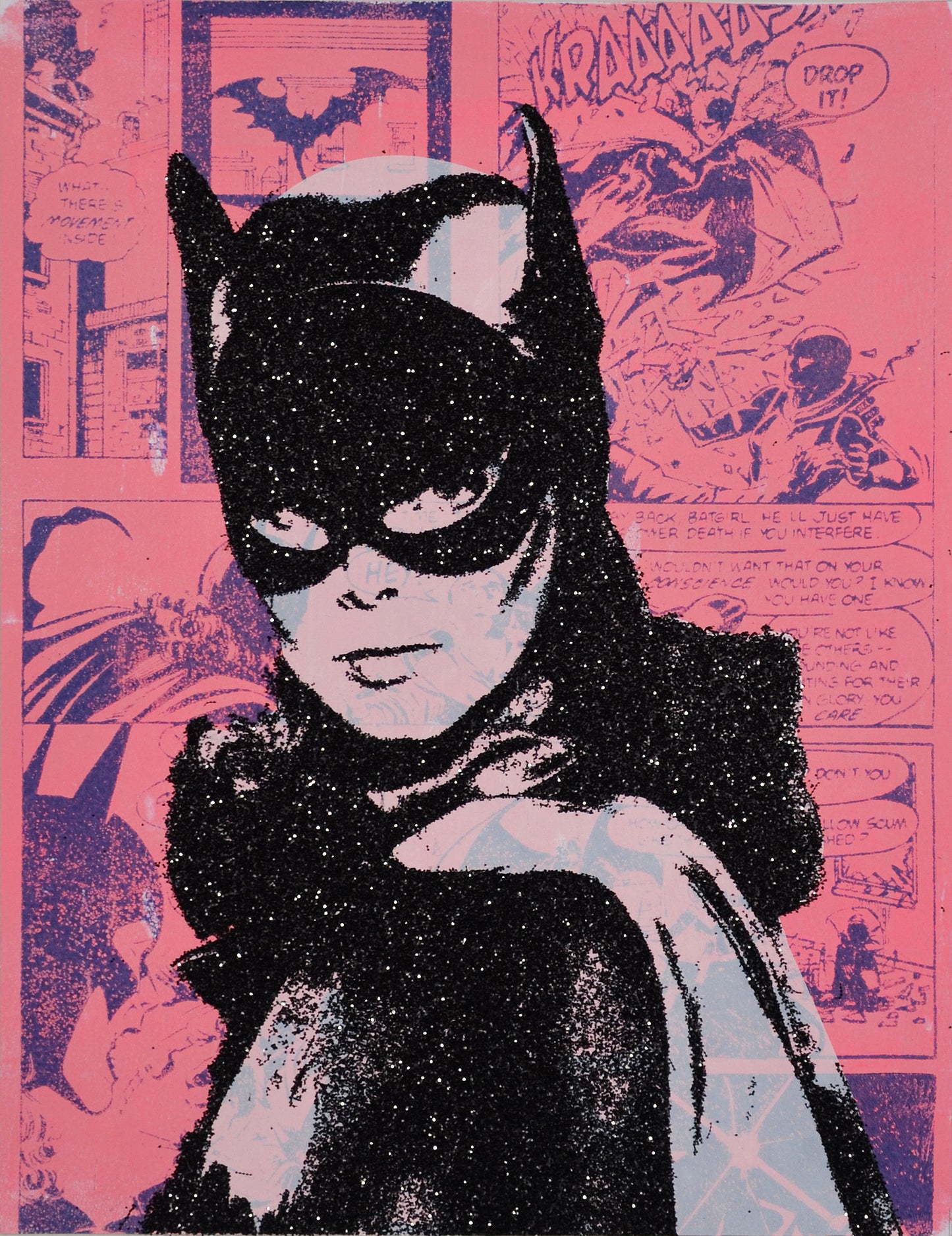 Batgirl Glitter Original #3