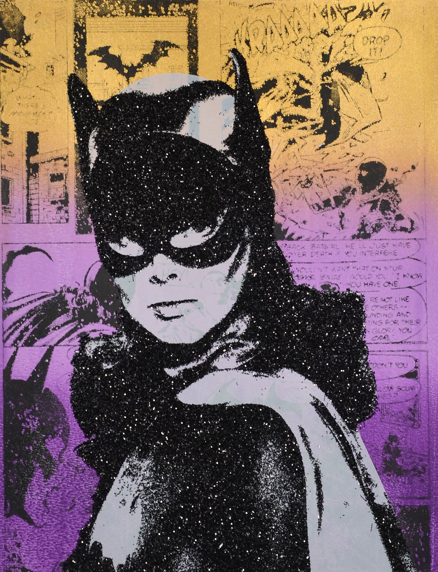 Batgirl Glitter Original #7