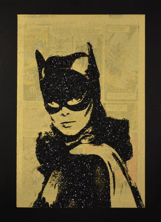 Batgirl Glitter Comic