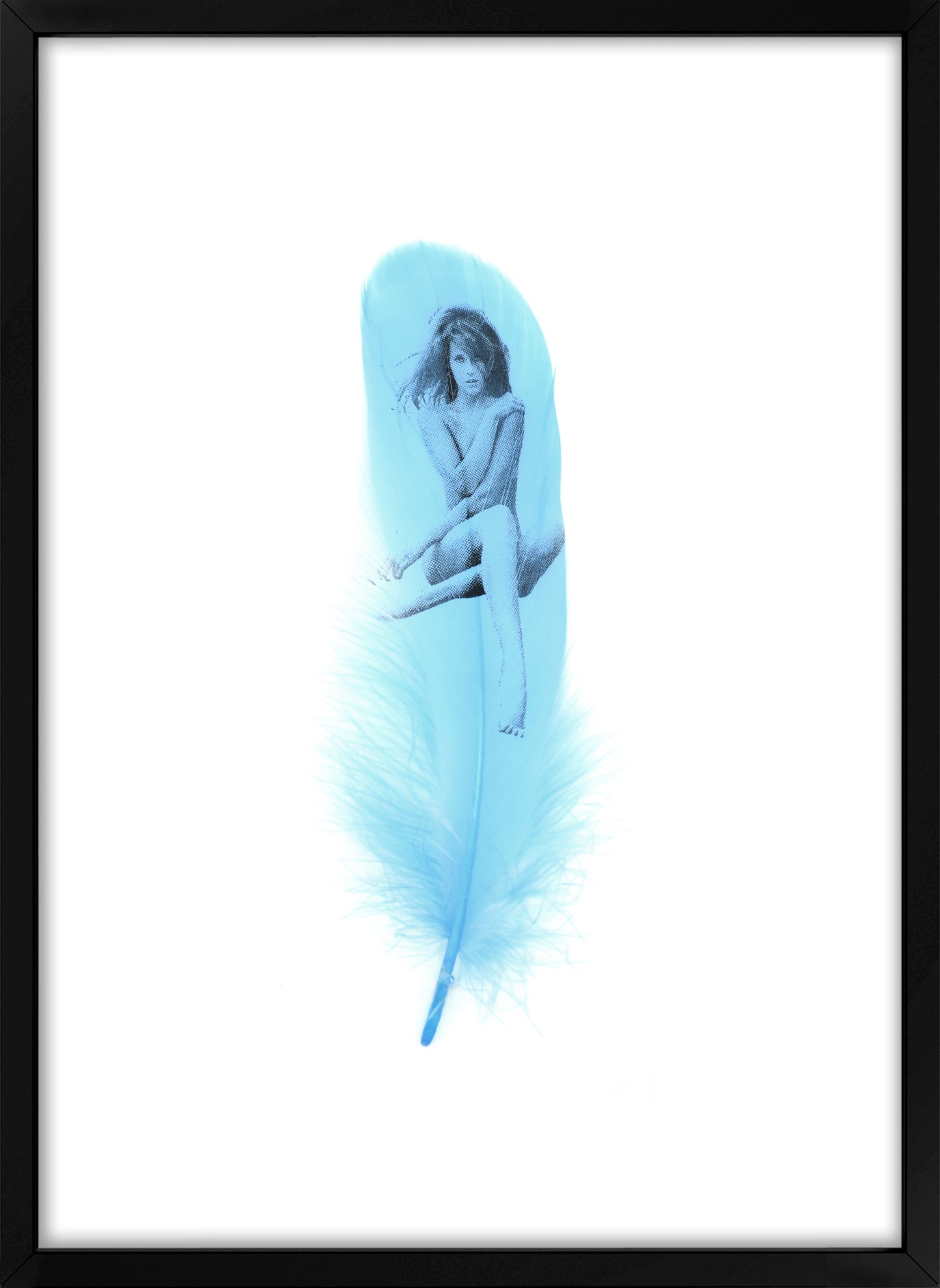 Jane Baby Blue Feather