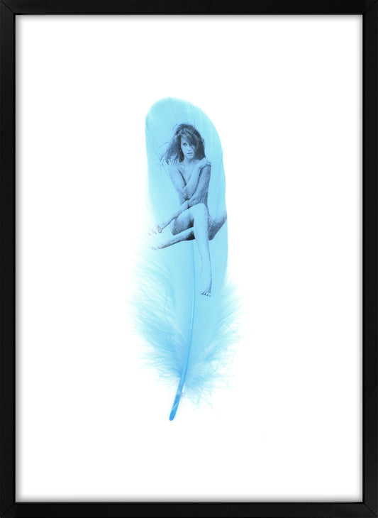 Jane Baby Blue Feather