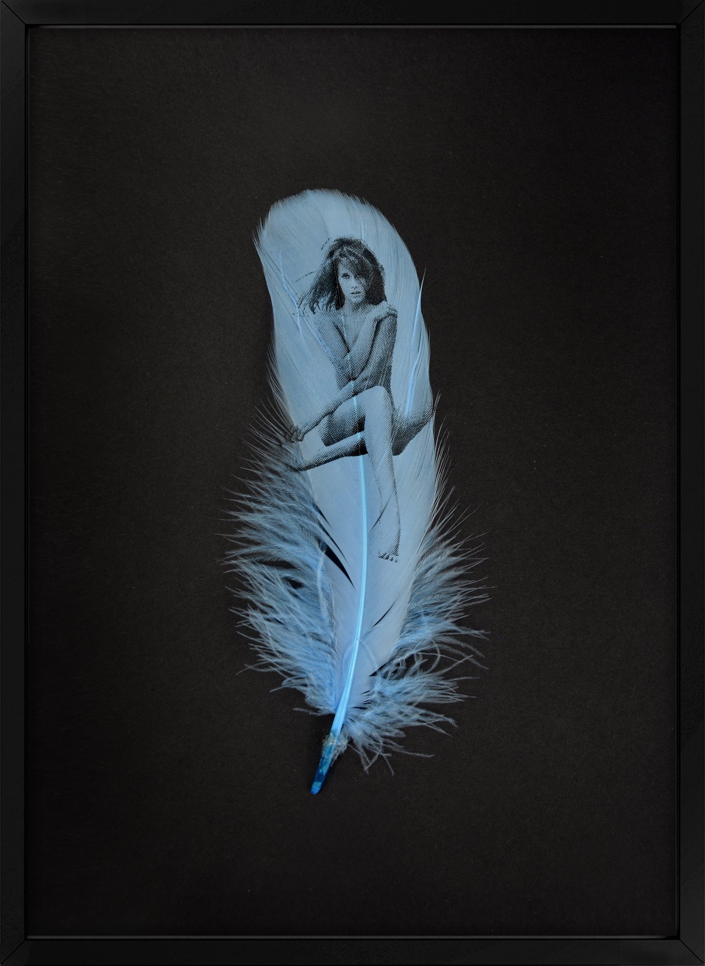 Jane Baby Blue Feather