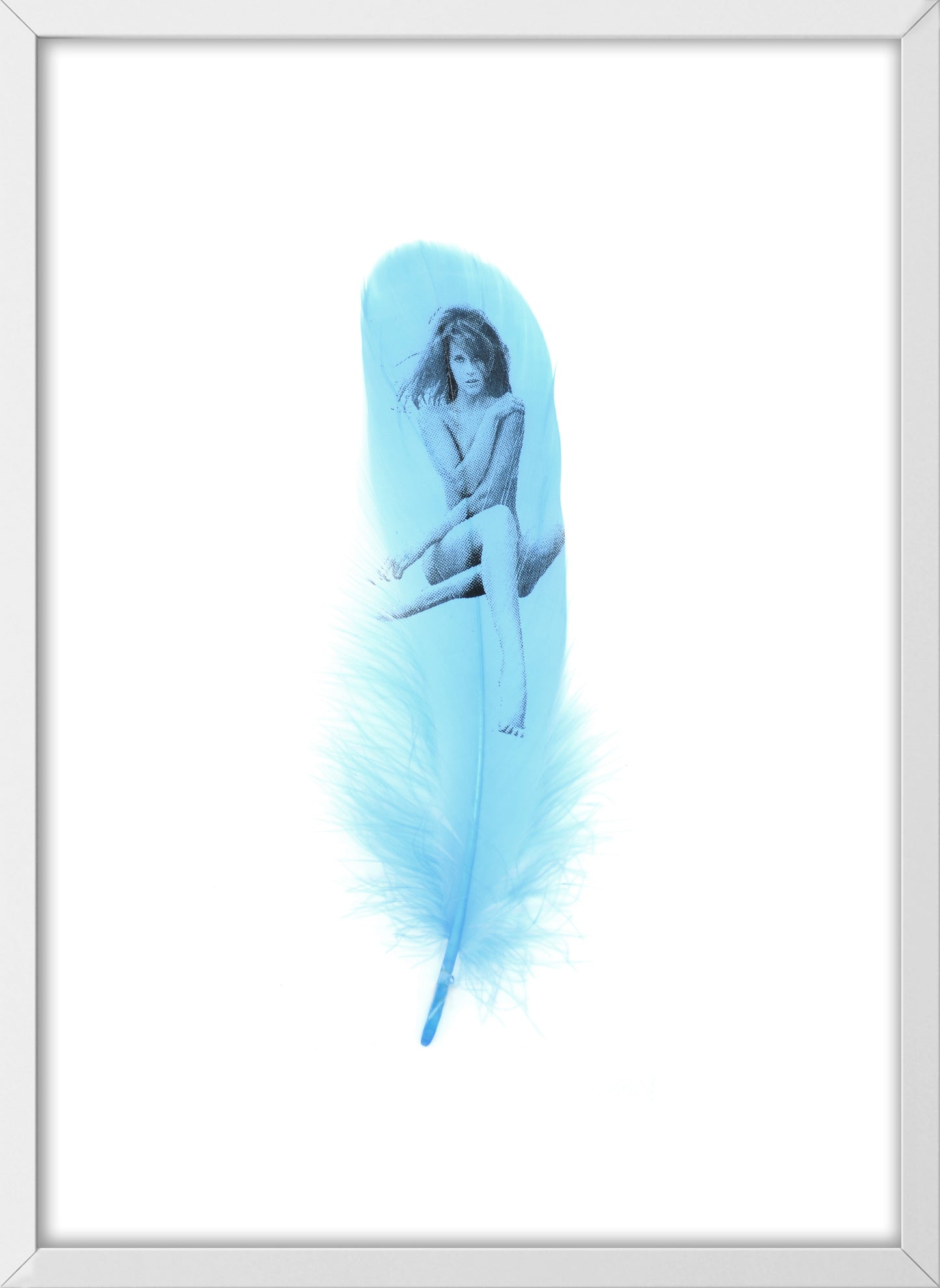 Jane Baby Blue Feather