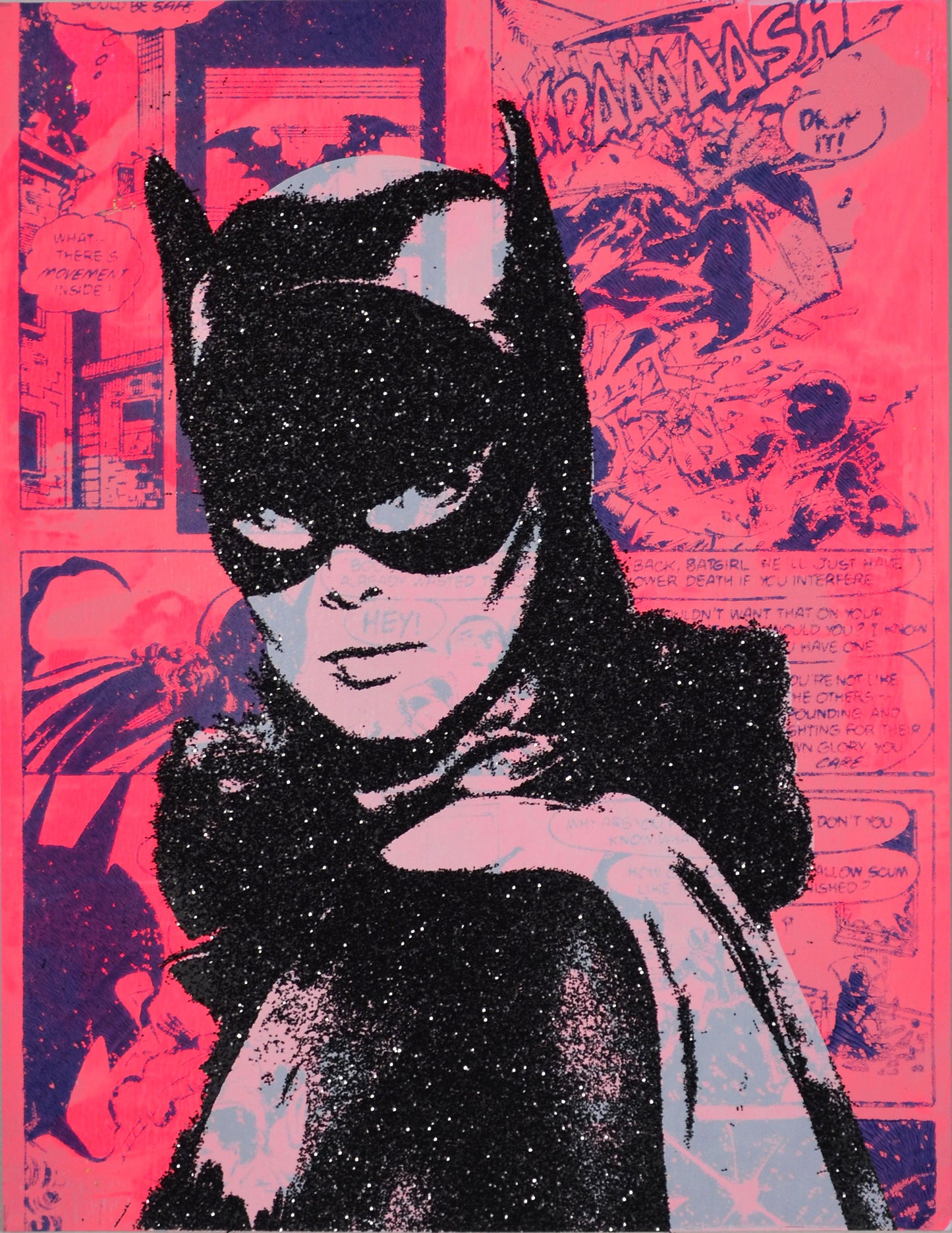 Batgirl Glitter Original #1